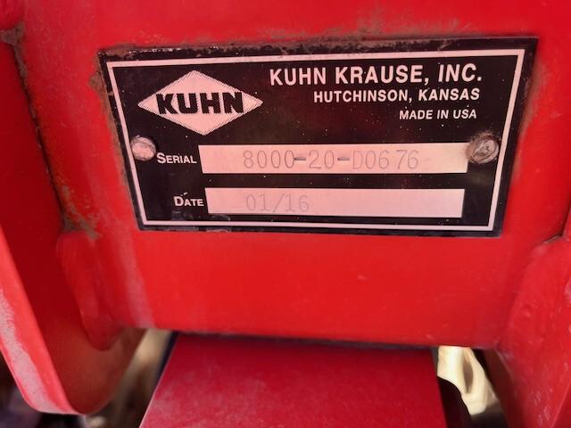 2017 Kuhn Krause 8000 Image