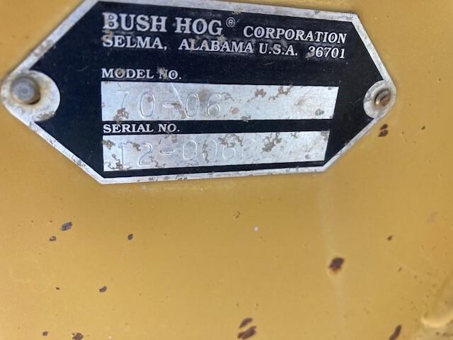Bush Hog 70-06